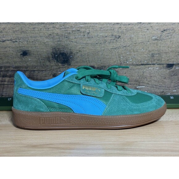 ?NEW-PUMA Palermo Vintage Update Lace Up  Mens Green Sneakers Casual Shoes 6 main image 10